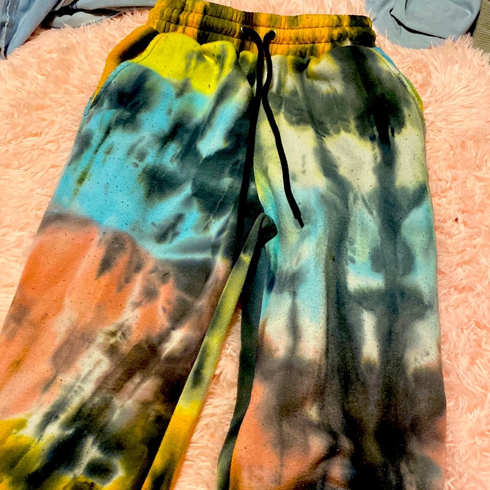 Tie-dye sweatpants